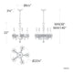 San Marco 5-Light 20.5" x 20.5" Chandelier