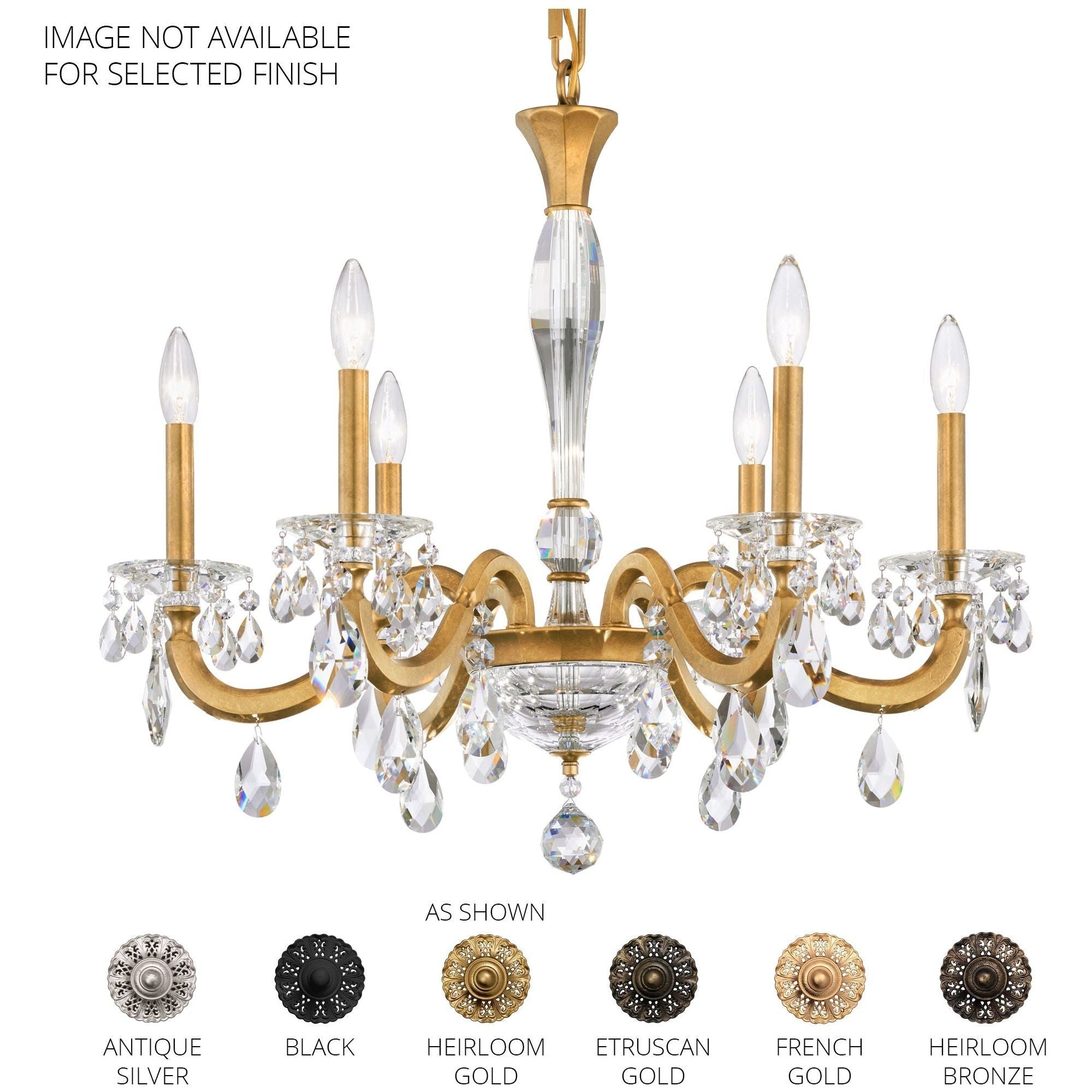 San Marco 6-Light 28" x 28" Chandelier