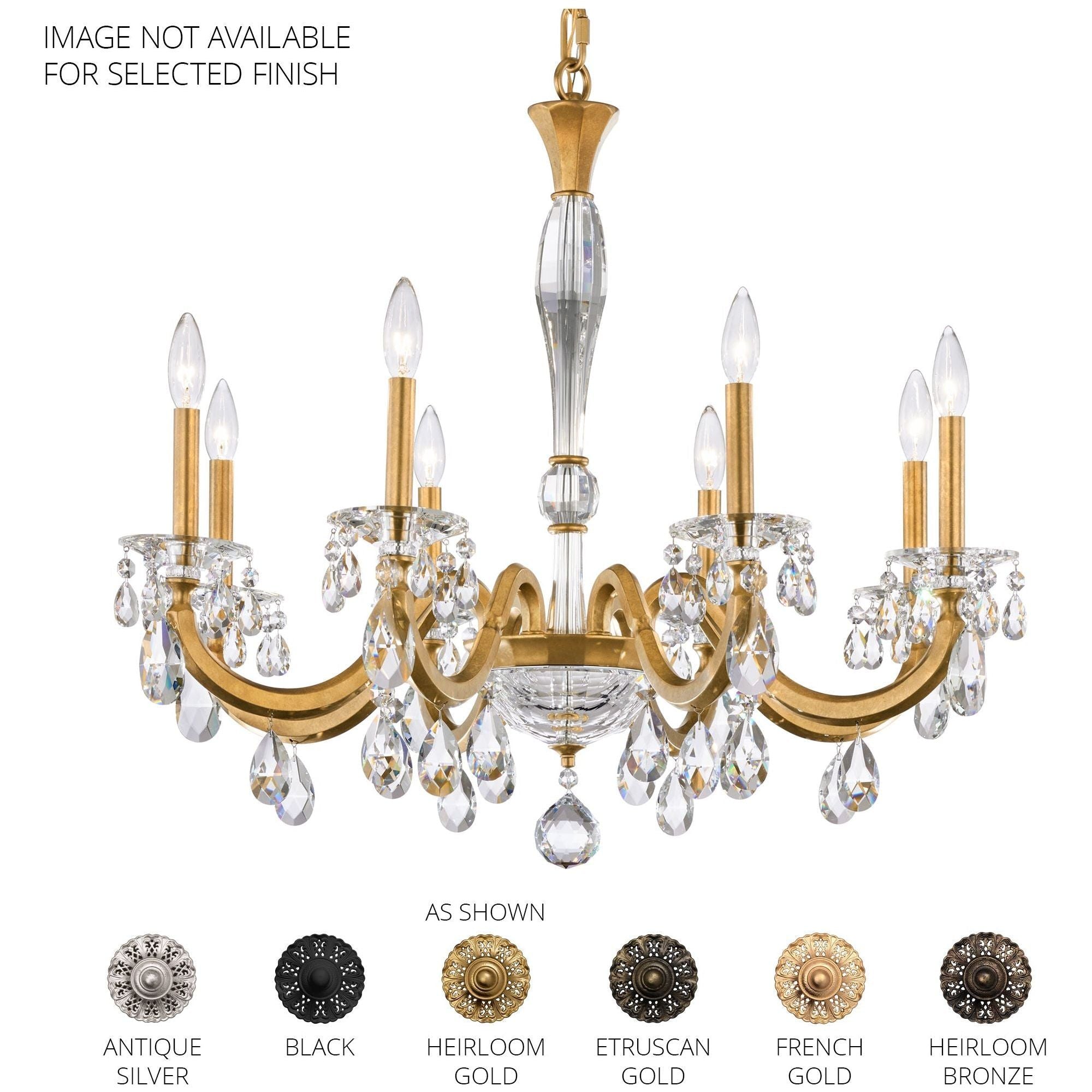 San Marco 8-Light 32.5" x 32.5" Chandelier