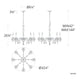 San Marco 8-Light 32.5" x 32.5" Chandelier