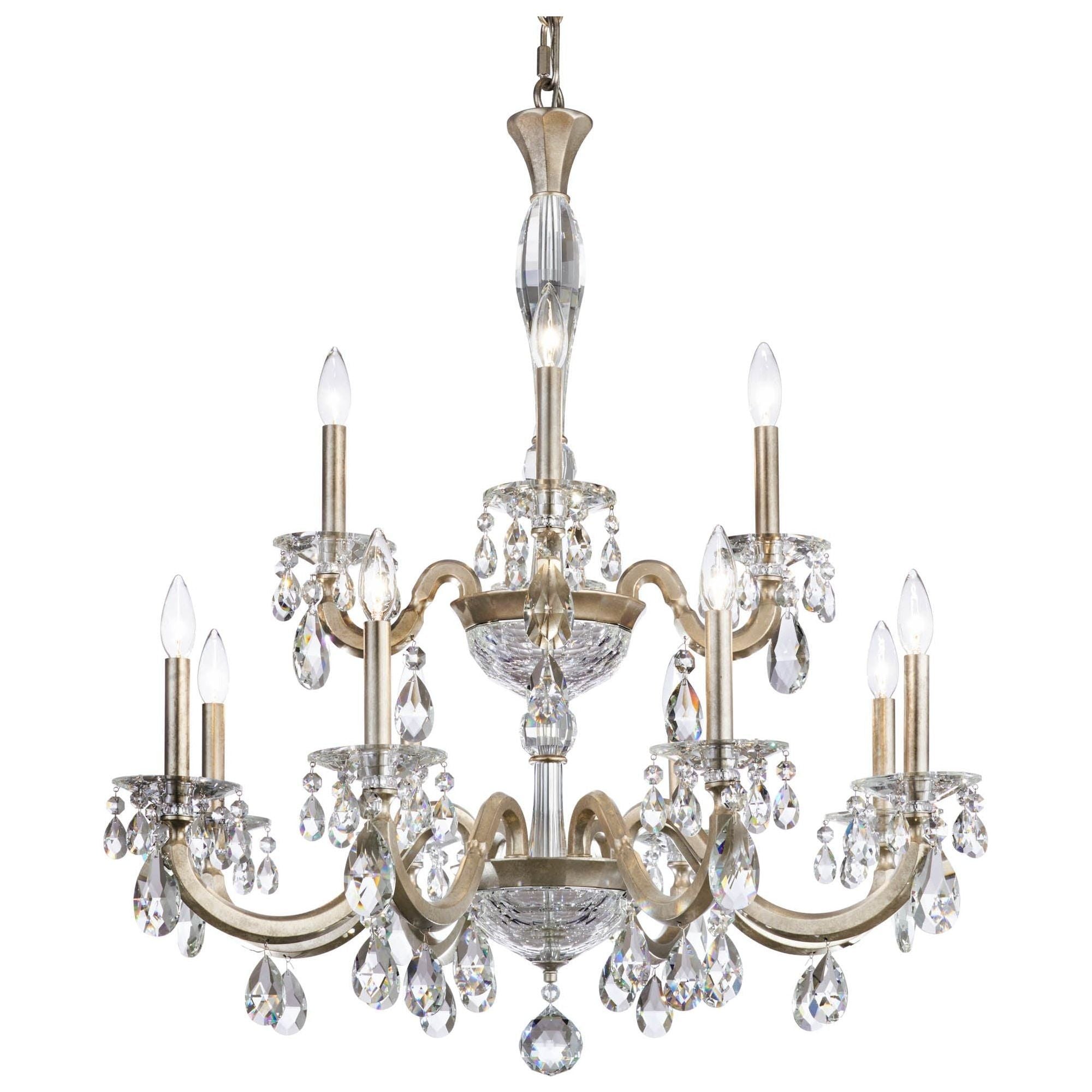 San Marco 12-Light 2-Tier 32" x 32" Chandelier