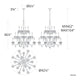 San Marco 20-Light 3-Tier 42.5" x 42.5" Chandelier