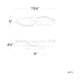 Bijoux 19" LED Vanity/Wall Light