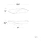 Bijoux 19" LED Vanity/Wall Light