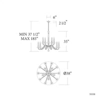 Amadeus 15-Light Chandelier
