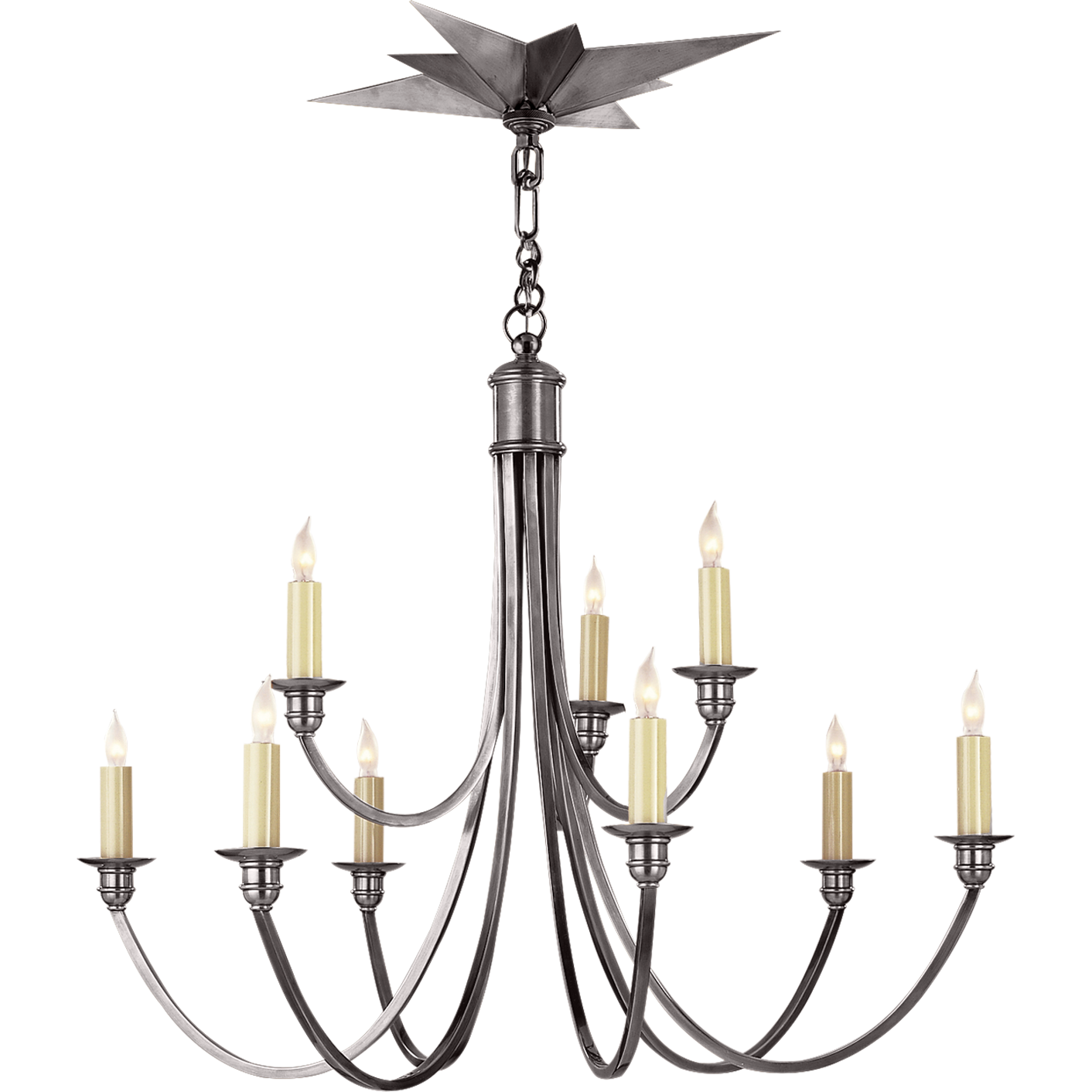 Venetian Medium Two-Tier Chandelier