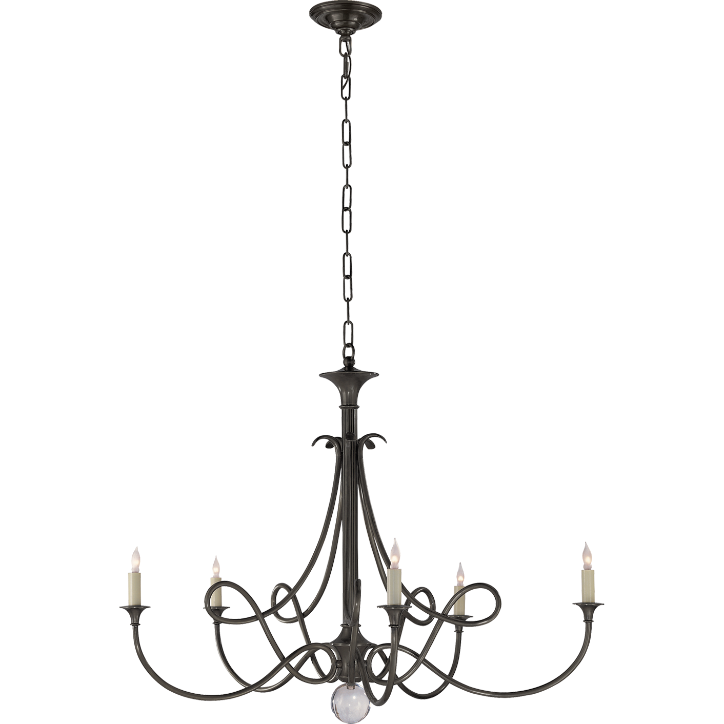 Double Twist Large Chandelier