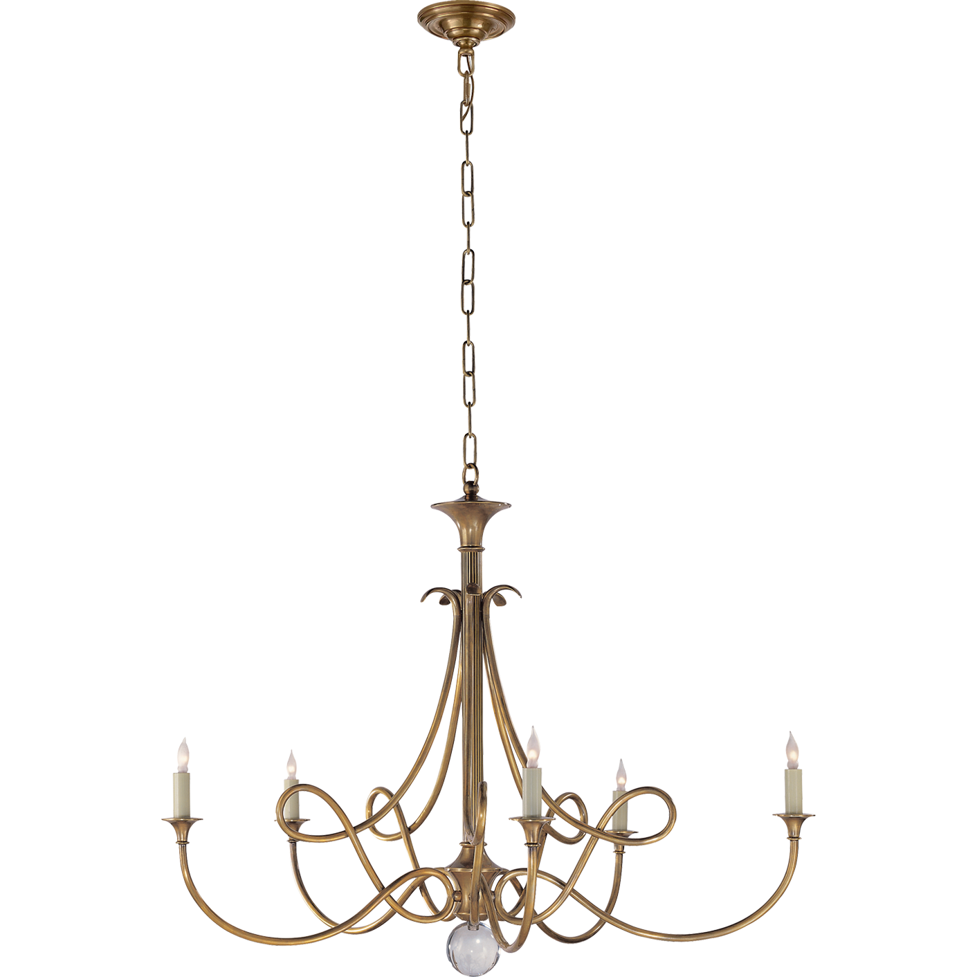 Double Twist Large Chandelier