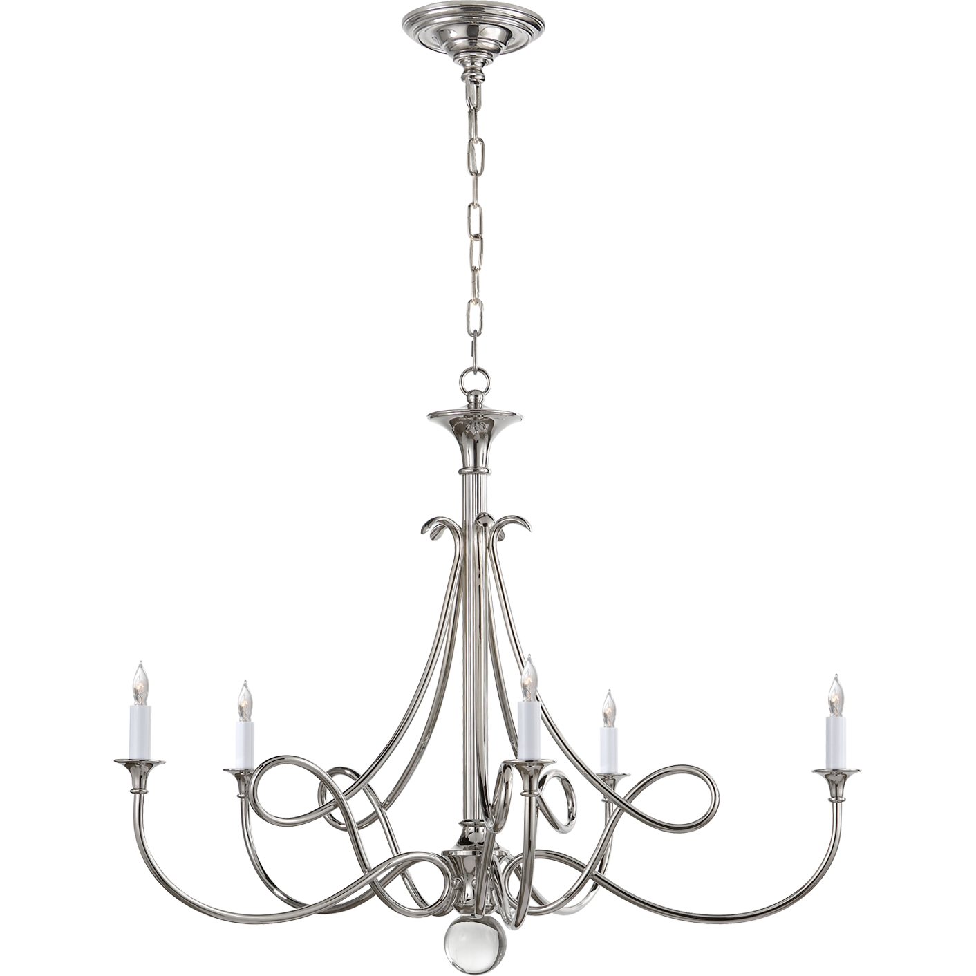 Double Twist Large Chandelier