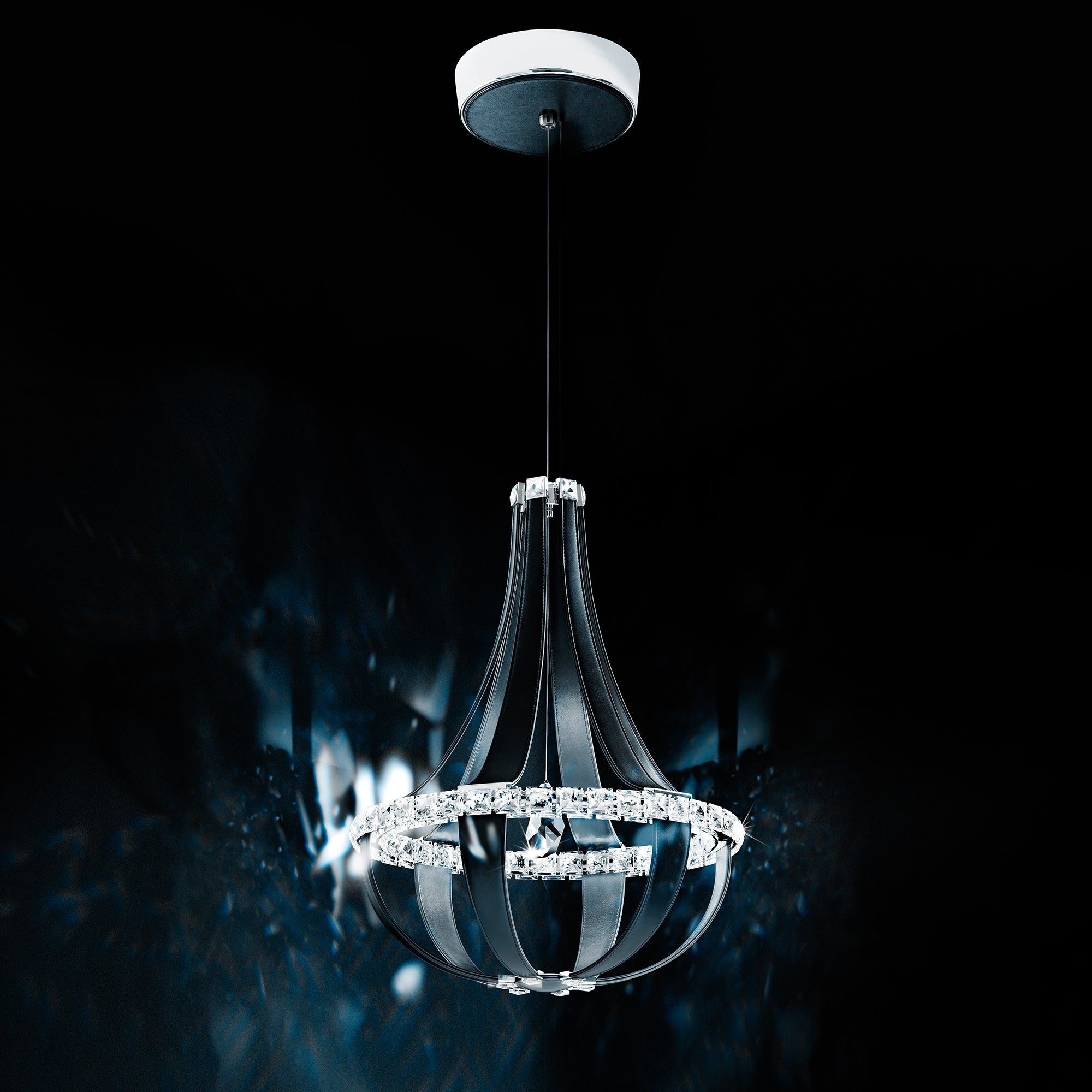 Crystal Empire LED 27" Pendant