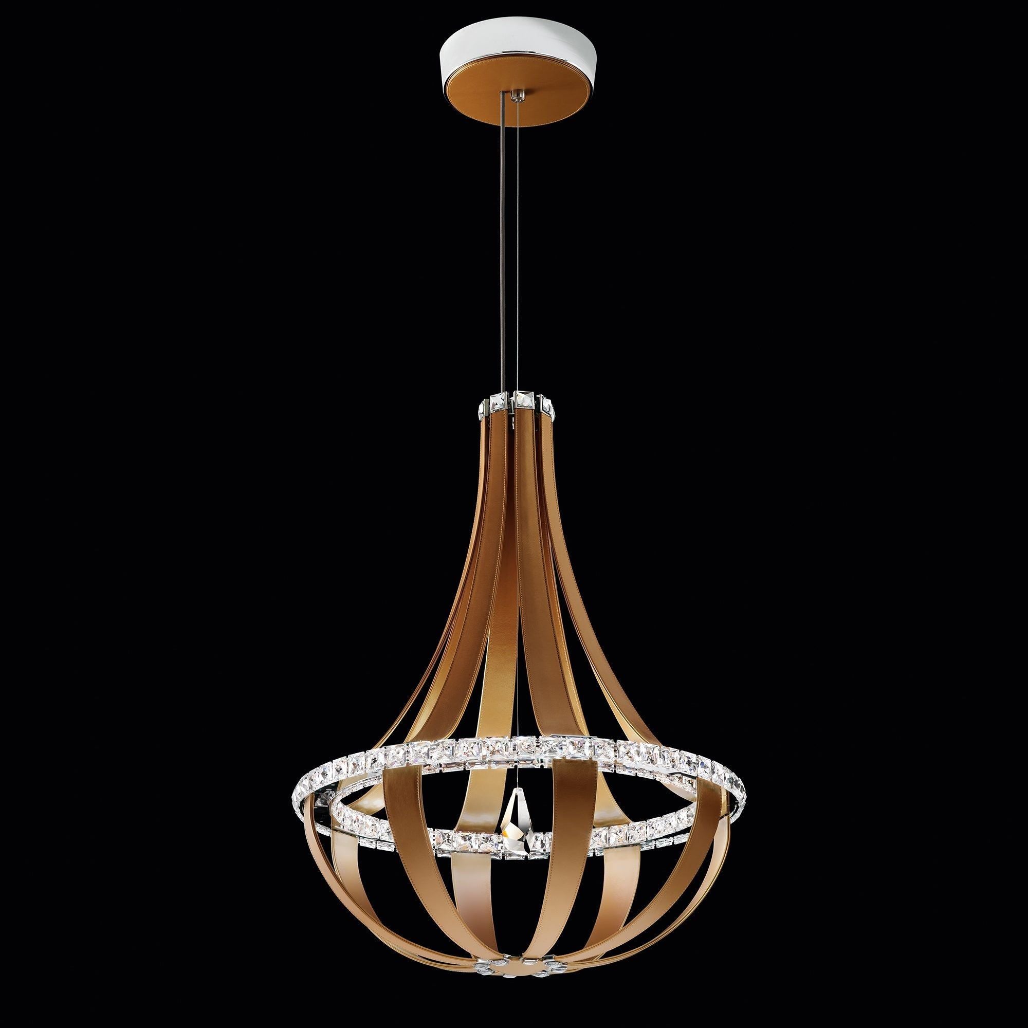 Crystal Empire LED 36" Pendant