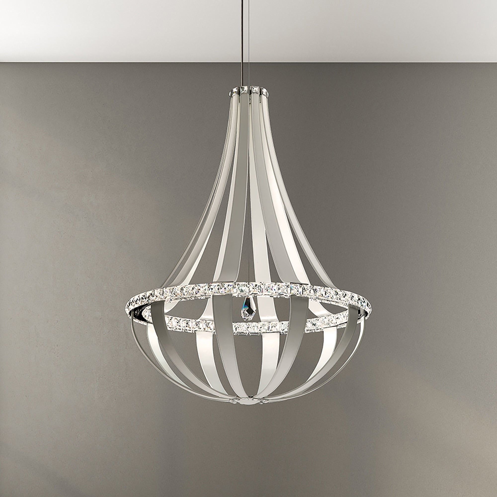 Crystal Empire LED 45" Pendant