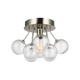 Bronzeville One Light Semi-Flush Mount