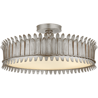 Leslie 21" Semi Flush Mount
