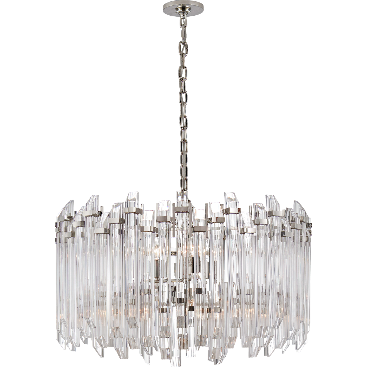 Adele Large Wide Drum Chandelier