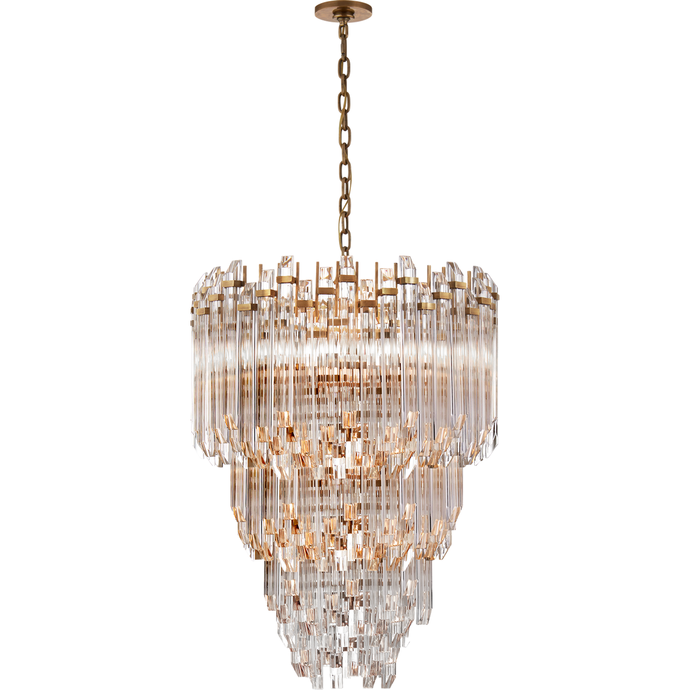 Adele Three-Tier Waterfall Chandelier