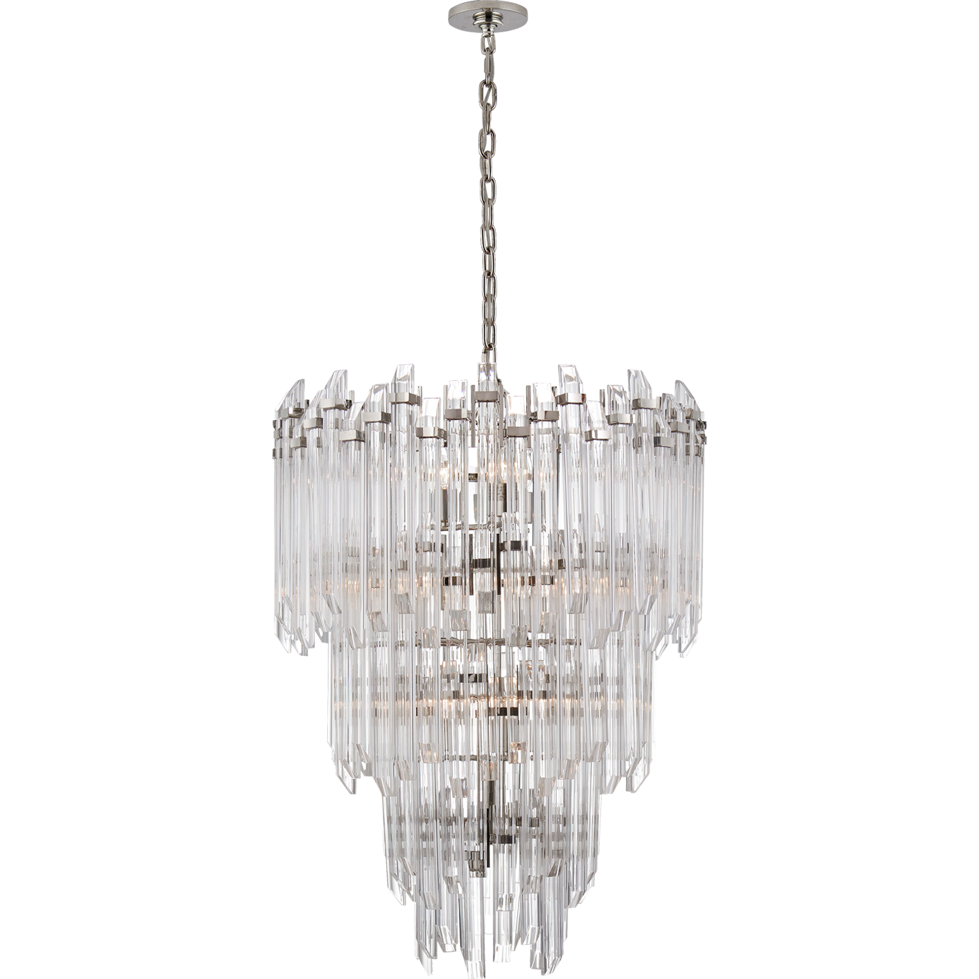 Adele Three-Tier Waterfall Chandelier