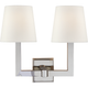 Square Tube Double Sconce