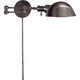 Boston Swing Arm with Dome Shade