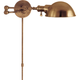 Boston Swing Arm with Dome Shade