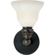 Boston Functional Single Light with White Glass