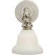 Boston Functional Single Light with White Glass