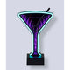 Infinity Neon Martini Glass Table/Wall Lamp