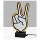 Infinity Neon Peace Sign Table/Wall Lamp