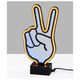 Infinity Neon Peace Sign Table/Wall Lamp