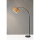 Burlap Arc Lamp