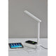 UV-C Sanitizing Desk Lamp with Wireless Charging and Smart Switch
