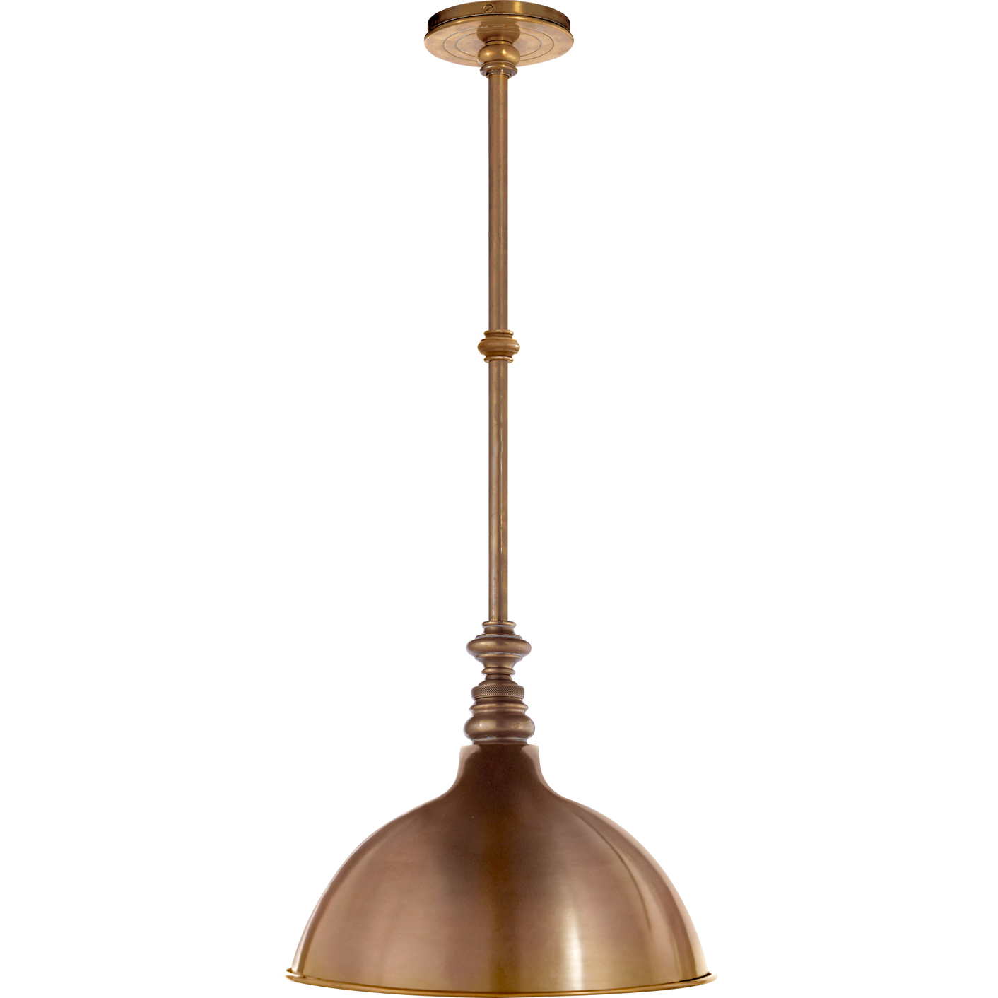 Boston Pendant with Factory Shade