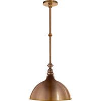 Boston Pendant with Factory Shade