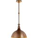 Boston Pendant with Factory Shade