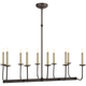 Linear Branched Chandelier