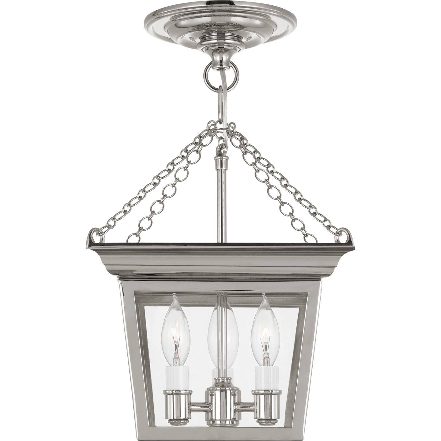 Cornice Semi Flush Mount Lantern