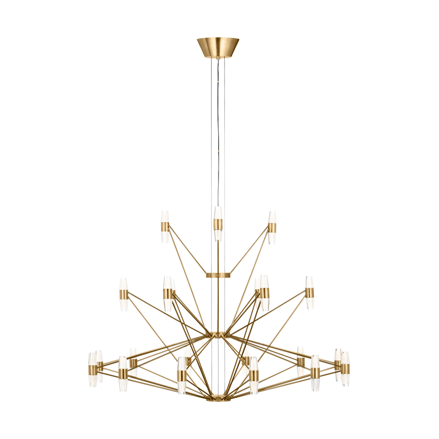 Lassell Three Tier Tall X-Large Chandelier