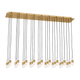 Lassell Short 27-Light Chandelier