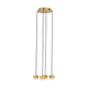 Gable Alabaster 4-Light Chandelier