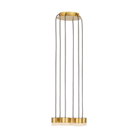 Gable Alabaster 6-Light Chandelier