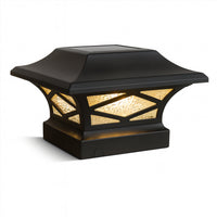 Kingsbridge Dual Lighted Solar Post Cap