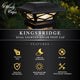 Kingsbridge Dual Lighted Solar Post Cap