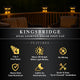 Kingsbridge Dual Lighted Solar Post Cap