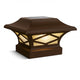 Kingsbridge Dual Lighted Solar Post Cap