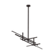 Cityscape Stacked X-Large Linear Chandelier