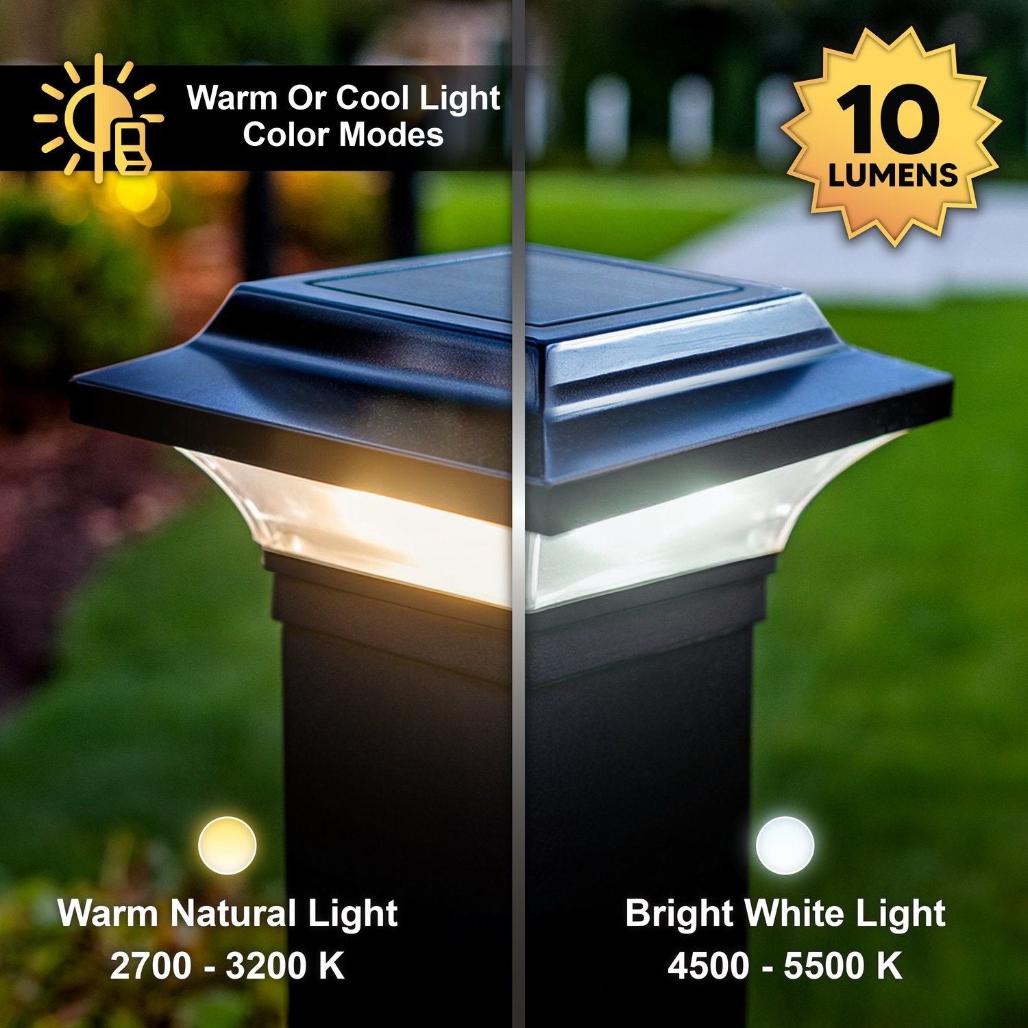 2.5x2.5 Imperial Solar Post Cap