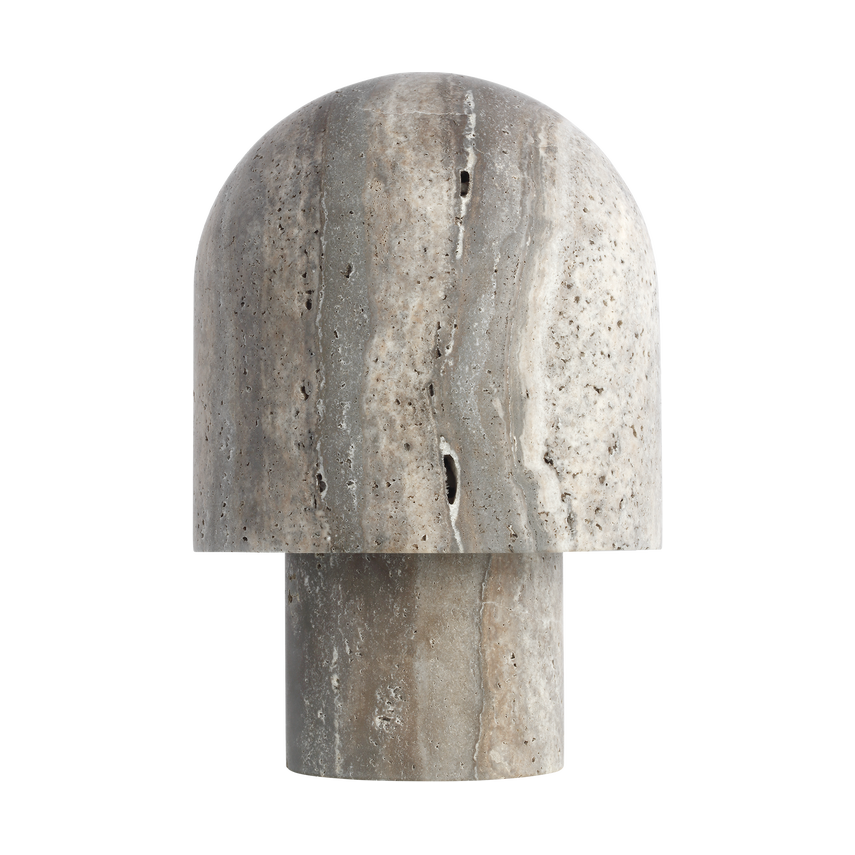 Kennett Small Travertine Table Lamp