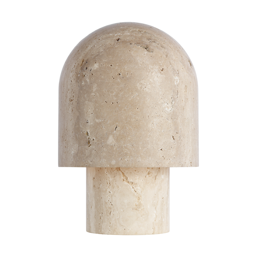 Kennett Small Travertine Table Lamp