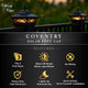 Coventry Solar Post Cap