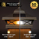 Coventry Solar Post Cap